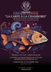 NOUVEAU : La Carpe à la Chambord (proposé par l'Académie Nationale de Cuisine)